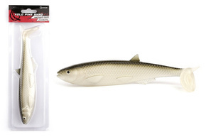 GUMA QUANTUM YOLO PIKE SHAD 22cm/60g - REAL-TOUCH ROACH