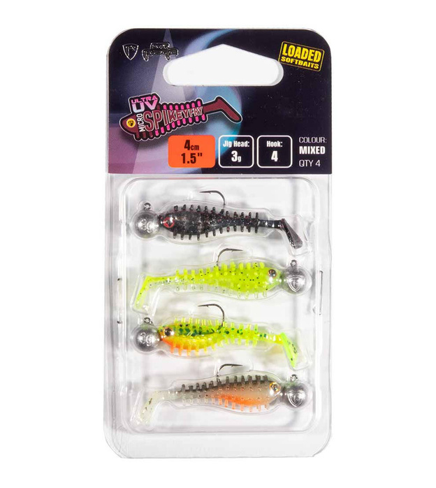 ZESTAW GUM FOX RAGE MICRO SPIKEY MIXED UV