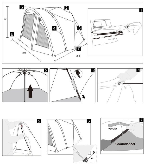BROLLY SYSTEM ANACONDA ARABESQUE