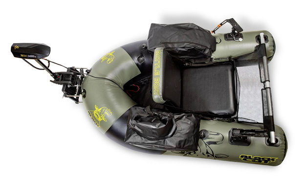 PŁYWADEŁKO BLACK CAT BATTLE BOAT Z SILNIKIEM