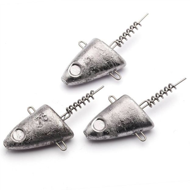 GŁÓWKA Z WKRĘTKĄ DORADO JIGHEAD RYBIA GŁOWA - 1szt