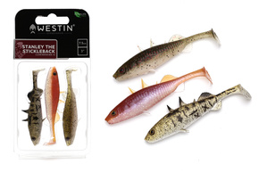 GUMY WESTIN STANLEY THE STICKLEBACK - CLEAR WATER 9 cm