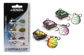 ZESTAW WIRUJĄCYCH OGONKÓW JENZI MINI SPINNER - A