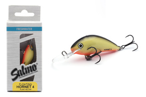UNIKATOWY WOBLER SALMO HORNET FLOATING 4,0cm - PLAIN YELLOW