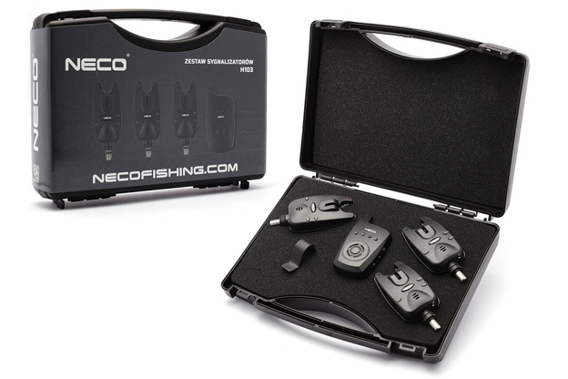 ZESTAW SYGNALIZATORÓW Z CENTRALKĄ NECO H103 3+1