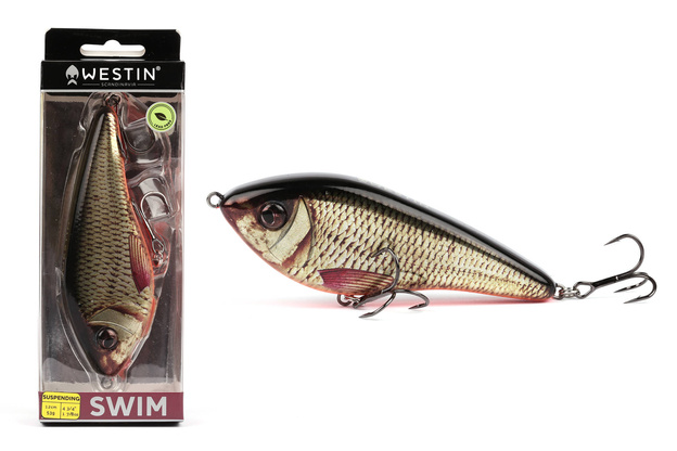 JERK WESTIN SWIM GLIDEBAIT 12cm/58g- REAL RUDD