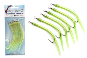 AQUANTIC GUMOWY MAKK 6/0 - YELLOW