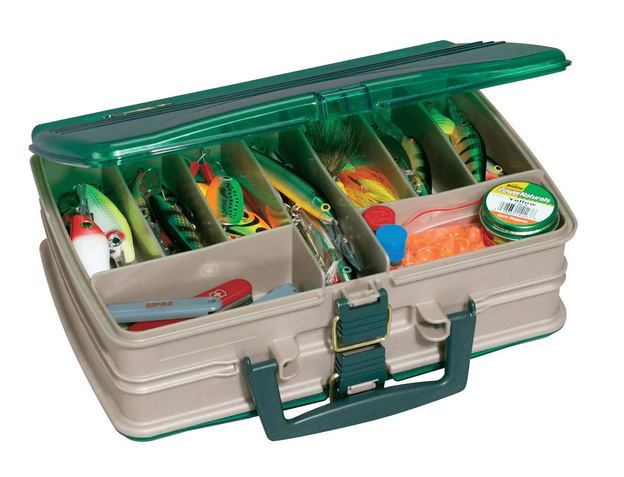 DWUSTRONNE PUDEŁKO PLANO DOUBLE SATCHEL 33,0x22,9x10,2cm