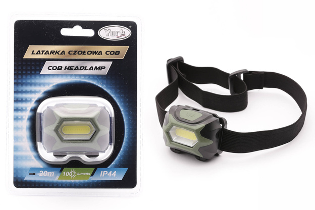 LATARKA CZOŁOWA YORK COB HEADLAMP