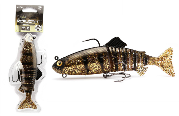 GUMA FOX RAGE REPLICANT JOINTED 18cm - GOLDEN PERCH