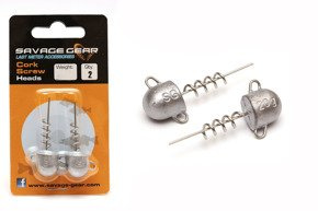 50360 - SAVAGE GEAR GŁÓWKI JIGOWA ZE SPIRALĄ 30g/2szt