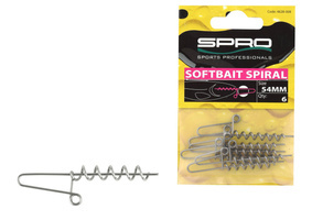 WKRĘCANA SPIRALA SPRO SOFTBAIT SPIRAL 54mm
