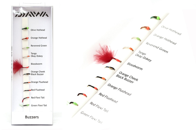 ZESTAW MUCH DAIWA - BUZZERS 10szt