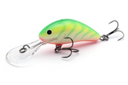 UNIKATOWY WOBLER SALMO HORNET FLOATING 5,0cm - GREEN TIGER UV