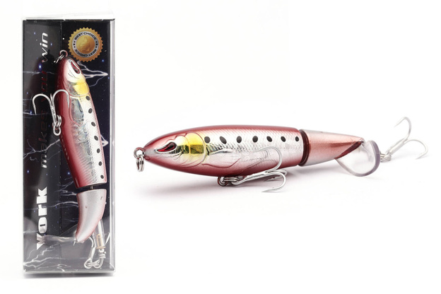 WOBLER POWIERZCHNIOWY YORK AMBER 9cm