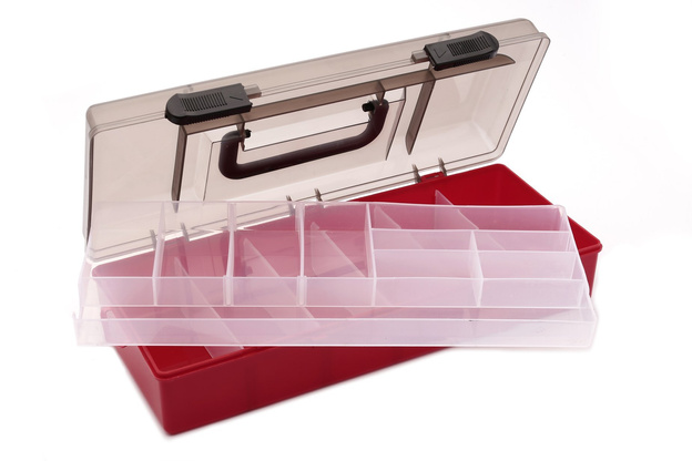 58098 - YORK PUDEŁKO DWUPOZIOMOWE 31x12,5x8cm