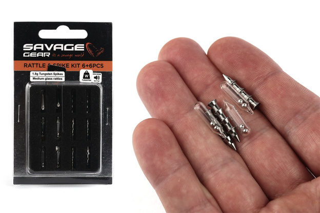 GRZECHOTKI I DOCIĄŻENIA SAVAGE GEAR - 12szt.