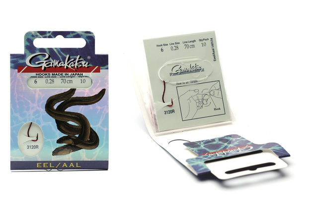 HAK Z PRZYPONEM GAMAKATSU EEL LS-3120 2-0,35 mm