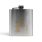 PIERSIÓWKA Z MOTYWEM WĘDKARSKIM KORUM HIP FLASK TENCH