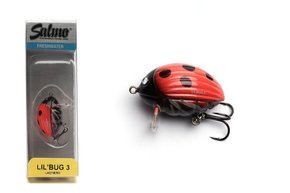 QBG008 - SALMO WOBLER LIL'BUG FLOATING 2cm- LADYBIRD