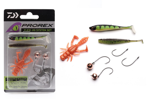 ZESTAW GUM DAIWA PROREX TG FLEX JIG SYSTEM