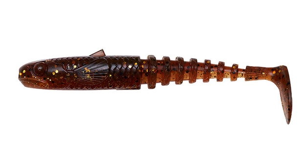 GUMA SAVAGE GEAR GOBSTER SHAD - MOTOROIL UV