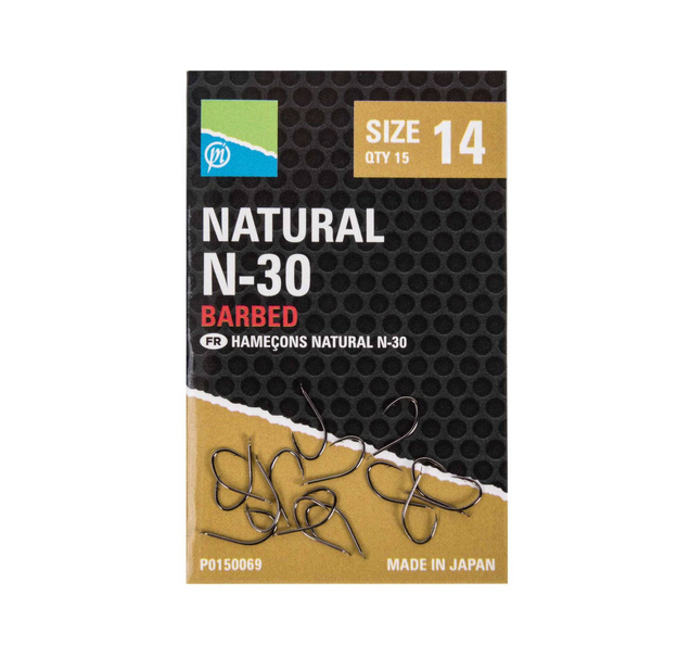 HACZYKI PRESTON NATURAL N-30 15szt