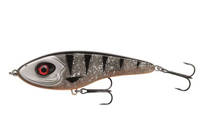 E156-308-133 - KINETIC JERK SLICKY MICKY 115mm/35g - SILVER TIGER UV