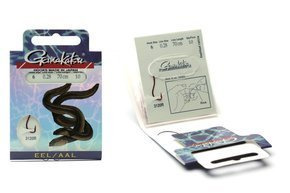 140154-600-28 - GAMAKATSU HAK Z PRZYPONEM EEL LS-3120 6-0,28 mm