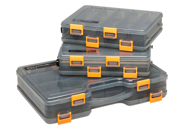 PUDEŁKO WĘDKARSKIE DWUSTRONNE SAVAGE GEAR 29,5x20,5x6,2cm