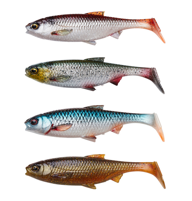 ZESTAW GUM SAVAGE GEAR 3D RIVER ROACH CLEAR WATER MIX 8cm
