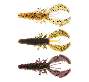 GUMY WESTIN CRECRAW TPE 5,5cm/6szt - CLEAR WATER MIX 22