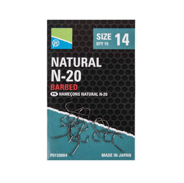 HACZYKI PRESTON NATURAL N-20 15szt