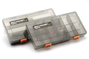 ZESTAW PŁASKICH PUDEŁEK WĘDKARSKICH 23x11x3,5cm