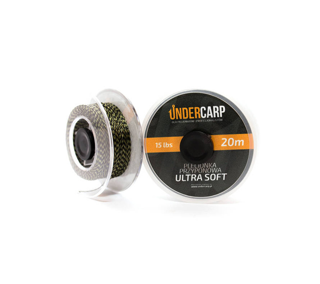 PLECIONKA PRZYPONOWA UNDERCARP ULTRA SOFT ZIELONA 15lbs/20m