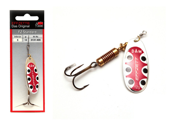 OBROTÓWKA DAM EFFZETT STANDARD - SILVER BLACK DOT