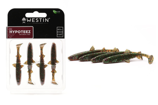 GUMY WESTIN HYPOTEEZ 6,5cm/4szt - MOTOROIL FUEL UV