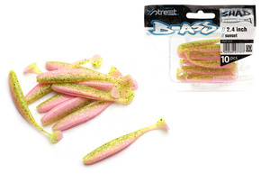 GUMY QUANTUM 4STREET B-ASS SHAD - SUNSET