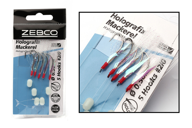 PRZYWIESZKA MAKRELOWA ZEBCO HOLOGRAFIX MACKEREL 2/0