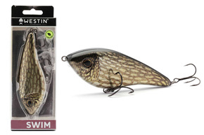 P085-630-016 - WESTIN JERK SWIM GLIDEBAIT SILENT 12cm/62g - REAL PIKE