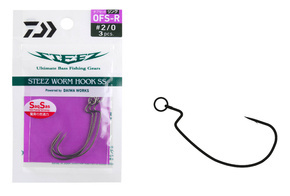 HACZYKI DAIWA STEEZ WORM SS OFS-R 1/0-3szt