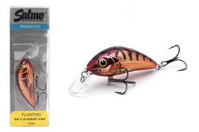 UNIKATOWY WOBLER SALMO RATTLIN HORNET F 4,5cm - VIKING