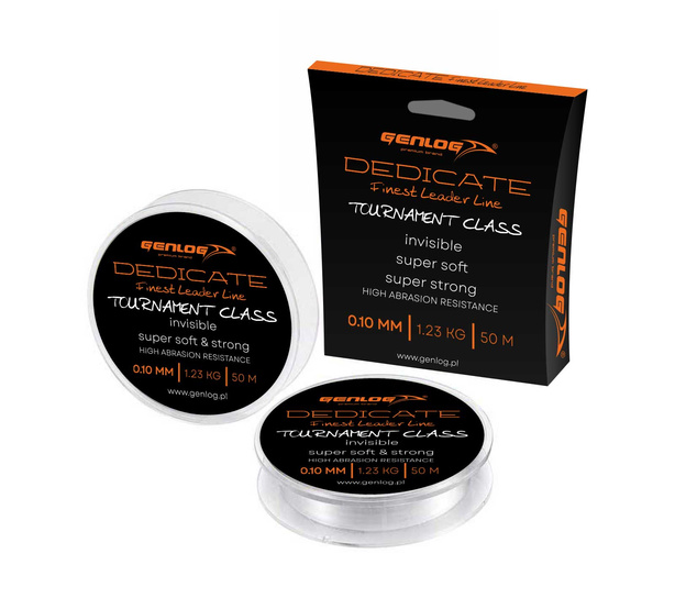ŻYŁKA GENLOG DEDICATE TOURNAMENT CLASS 0,10mm/50m