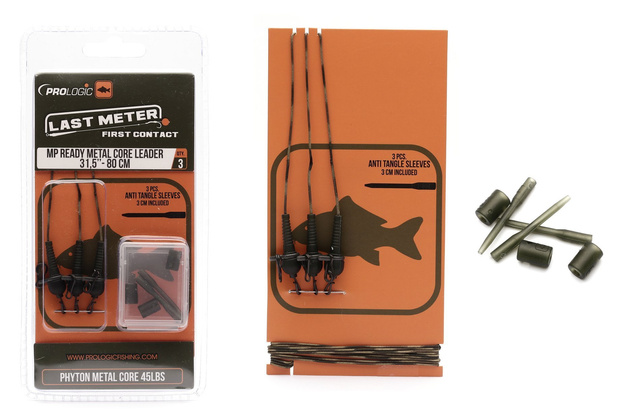 GOTOWY PRZYPON MP METAL CORE 45lbs/80cm - PROLOGIC