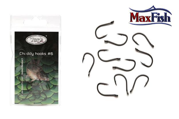 12434 - YORK HACZYKI KARPIOWE CHODDY 4/10szt