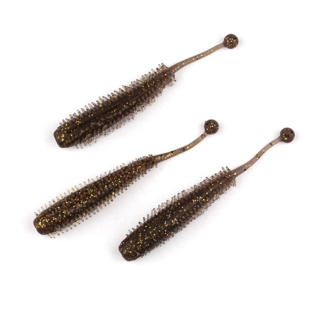 NRI052 - FOX RAGE GUMA CREATURE SWING BALL - GOLDEN GLITTER UV 9cm/1szt