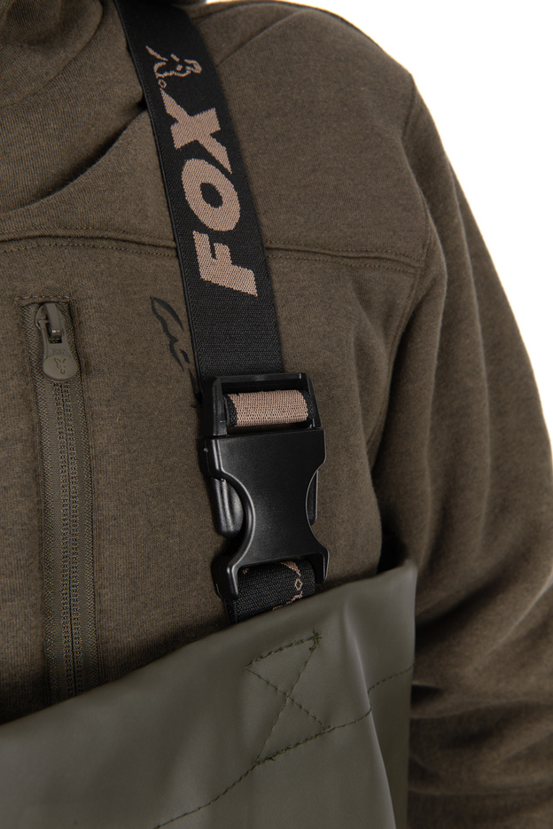 SPODNIOBUTY FOX KHAKI HD WADERS