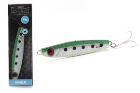 PRZYNĘTA HANSEN HERRING NL 8,7cm/40g - GREEN SILVER / UV YELLOW