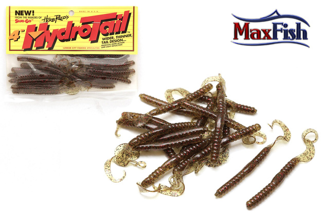 LCHW54 - LUNKER CITY GUMA HYDRO TAIL WORM 4"-20szt