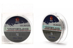 3101030 - DEGA ŻYŁKA TAPER LINE CLEAR 0,30mm-0,60mm/220m